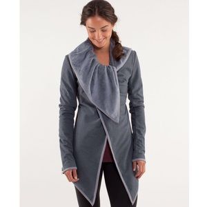 lululemon athletica Charcoal Teddy Jacket
